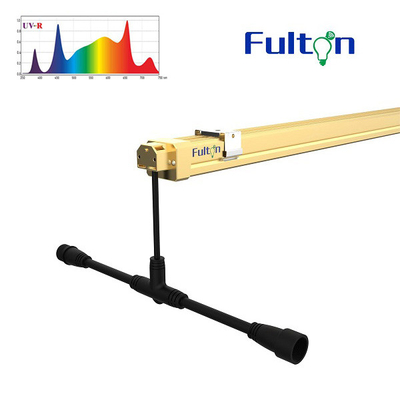 Passive Thermal Management Greenhouse Grow Lights 28W UV LED Growing Lights